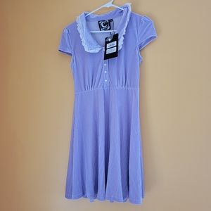 Killstar Every Mourning Velvet Dress